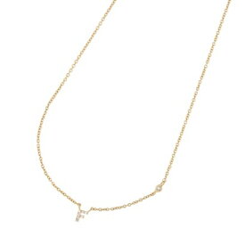 タイ ジュエリー TAI JEWELRY ジルコニア イニシャル ネックレス ジュエリー （F）