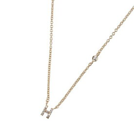 タイ ジュエリー TAI JEWELRY ジルコニア イニシャル ネックレス ジュエリー （H）