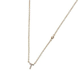 タイ ジュエリー TAI JEWELRY ジルコニア イニシャル ネックレス ジュエリー （T）