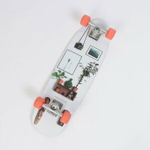�����O�A�C�����h�X�P�[�g�{�[�h LONG ISLAND SKATEBOARDS 28.5×8.5 �R���v���[�g �N���[�U�[ �R���v���[�g�f�b�L �i�E�H�[���j
