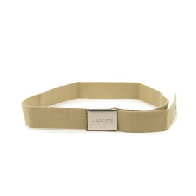 ラコステ LACOSTE メイドイン フランス L1212 布ベルト ベルト （ブリンドル）