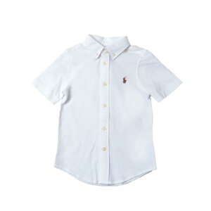 �����t���[���� RALPH LAUREN SS OX MESH SPORT SHIRT-SOLID �����V���c �i�z���C�g�j