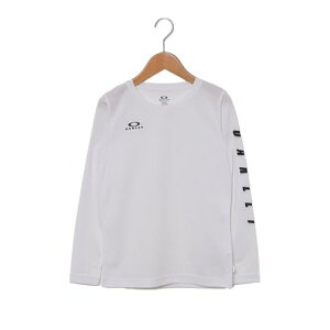 �I�[�N���[ OAKLEY ENHANCE QD LS TEE SLV YTR 6.0 �iWHITE�j