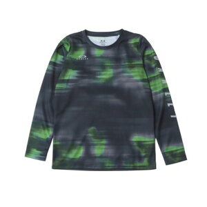 �I�[�N���[ OAKLEY ENHANCE QD LS TEE SLV YTR 6.0 �iGREEN�j