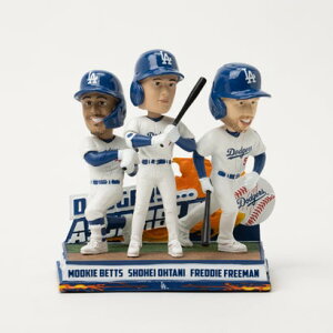 ���W���[���[�O�x�[�X�{�[�� MLB Shohei Ohtani �� Freddie Freeman �� Mookie Betts LA Dodgers Big Three Triple Bobblehead �{�u���w�b�h �i�h�W���[�X3�v���C���[�j
