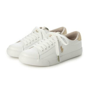 �����t���[���� RALPH LAUREN JR TAERON V �X�j�[�J�[ �i�z���C�g×�S�[���h���^���b�N�j