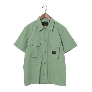 �f�E�X�G�N�X�}�L�i Deus ex Machina NILE FATIGUE SHIRT �����V���c �i�V�F�[���O���[���j