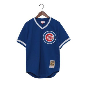 �~�b�`�F���A���h�l�X mitchell & ness MLB AUTHENTIC RYNE SANDBERG CHICAGO CUBS 1984 PULLOVER JERSEY ���j�t�H�[�� �i�V�J�S�E�J�u�X�j