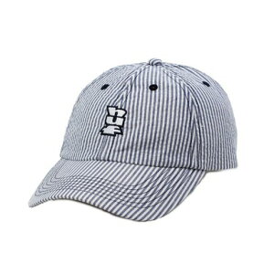 �n�t HUF SEERSUCKER MEGABLAST 6 PANEL HAT �X�q �i�u���[�j