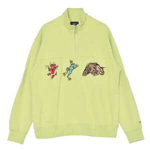 �n�t HUF BLEDSOE QUARTER ZIP FLEECE �X�E�F�b�g �i�s�X�^�`�I�j