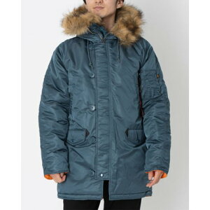 �A���t�@ �C���_�X�g���[�Y ALPHA INDUSTRIES N-3B �X�����t�B�b�g �W���P�b�g �A�E�^�[ �i�X���[�g�u���[�j