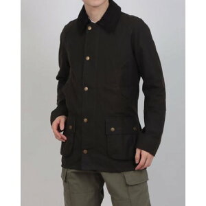 �o�u�A�[ Barbour ASHBY WAX JACKET �I�C���h�W���P�b�g �i�I���[�u�j