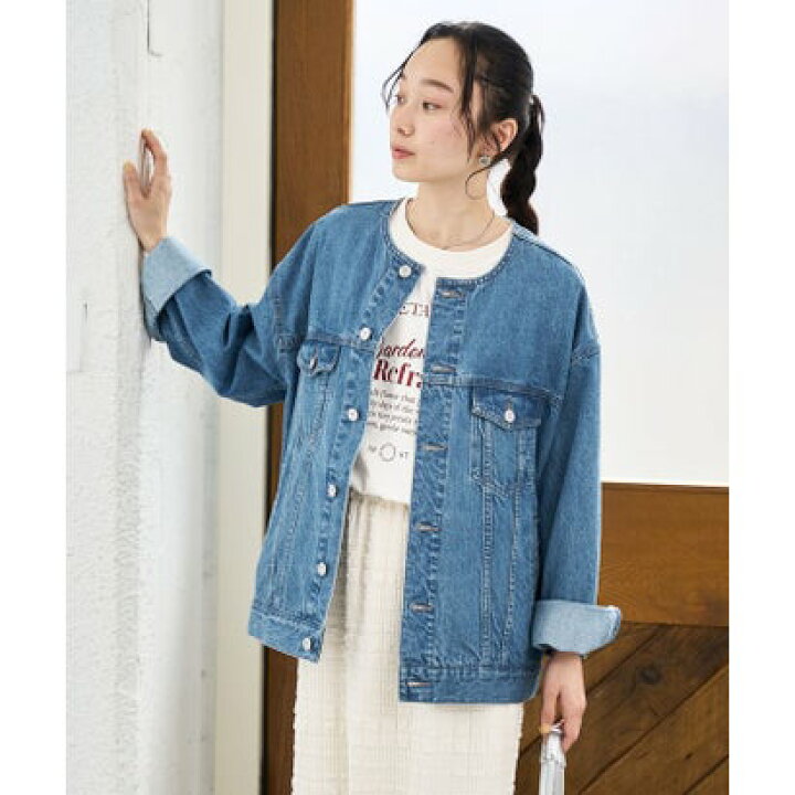 楽天市場】コーエン coen DENIMノーカラーGジャン （LT.GRAY 
