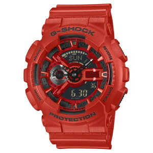 �yG-SHOCK�zIconic Styles / GA-110�V���[�Y / GA-110RRB-4AJF �i���b�h�j