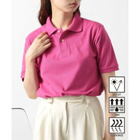 ユナイテッドアスレ United Athle 【United Athle】吸水速乾・消臭・UVカット機能付き！ 5.3オンス ドライカノコ ユーティリティー ポロシャツ 5050 （ピンク）