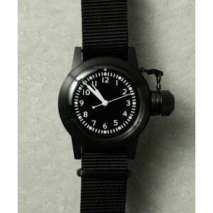�i�o���E�H�b�` NAVAL WATCH �yNAVAL WATCH�zNaval military watch Mil-04BK/BK US MARINE USN BUSHIPS type �i�u���b�N�j