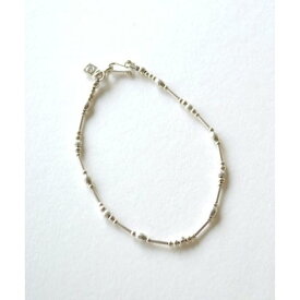 セットアップセブン SETUP7 【MANANAS】Tube Beads Bracelet (Ladys) Silver925 （シルバー）