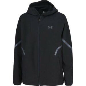 �A���_�[�A�[�}�[ UNDER ARMOUR �A���_�[�A�[�}�[ UNDER ARMOUR UA BRUSHED WOVEN REFLECT JACKET �����Y �W���P�b�g �A�E�^�[ ���� ���N�� �g���[�j �i001 BLACK�j