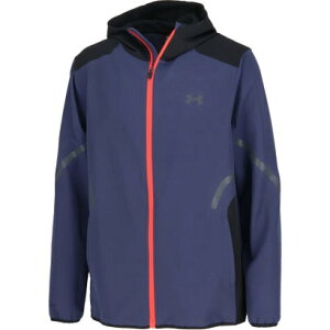 �A���_�[�A�[�}�[ UNDER ARMOUR �A���_�[�A�[�}�[ UNDER ARMOUR UA BRUSHED WOVEN REFLECT JACKET �����Y �W���P�b�g �A�E�^�[ ���� ���N�� �g���[�j �i403 WASHEDNAVY�j