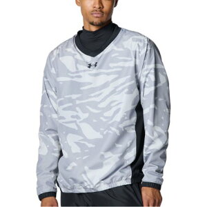 �A���_�[�A�[�}�[ UNDER ARMOUR �A���_�[�A�[�}�[ UNDER ARMOUR �싅&�\�t�g�{�[�� UA NOVELTY V-NECK JACKET �����Y �W���P�b�g �A�E�^�[ ���� V�l�b�N �i035 STEEL�j