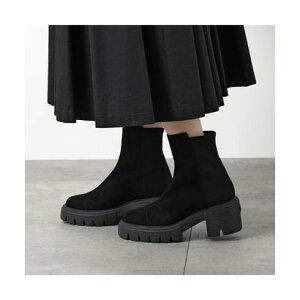 �X�`���A�[�g ���C�c�}�� STUART WEITZMAN StuartWeitzman �V���[�g�u�[�c 5050 SOHO BOOTIE SC723 �iBlack/�u���b�N�j