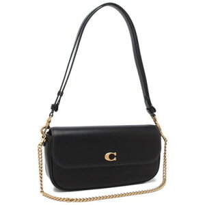 �R�[�` COACH �V�����_�[�o�b�O �u���b�N �t���b�v �`�F�[���o�b�O BROOK FLAP CHAIN BAG �����V�����_�[ �u���b�N ���f�B�[�X COACH CAN90 B4BK �iB4 BLACK�j