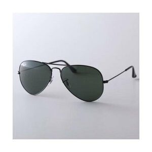 ���C�o�� Ray-Ban Ray-Ban �T���O���X AVIATOR CLASSIC RB3025 �e�B�A�h���b�v�^ �iL2823/BLACK/GREEN�j