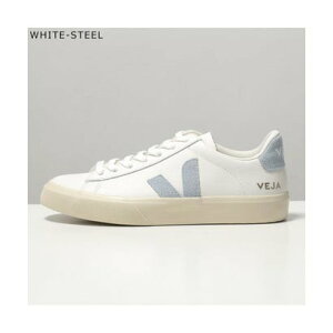 ���F�W�� VEJA VEJA ���[�J�b�g �X�j�[�J�[ CAMPO ���U�[ �iWHITE_STEEL�j