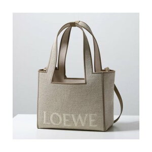 ���G�x LOEWE LOEWE �g�[�g�o�b�O FONT TOTE M �t�H���g ALF1B61X11 �i2370/ECRU/�x�[�W���j