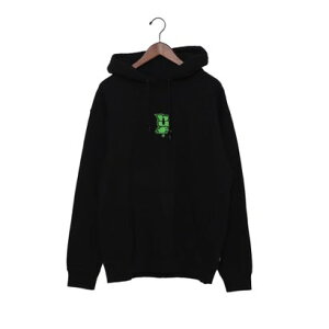 �n�t HUF PF00757 MEGABLAST EMB P�^O HOODIE �p�[�J�[ �i�u���b�N�j