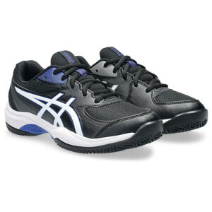 �A�V�b�N�X ASICS 1044A082 GEL-GAME GS CLAY�^OC �e�j�X�V���[�Y �i�u���b�N×�z���C�g�j