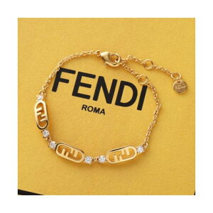 �t�F���f�B FENDI FENDI �u���X���b�g OLOCK �I�[���b�N 8AL183 ATEP �iF089U/SOFT-GOLD+CRYSTAL�j