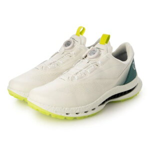 �G�R�[ ECCO ����؃��f�� GOLF BIOM C5 �����Y �{�v �X�p�C�N���X�S���t�V���[�Y GORE-TEX�h�� �iWHITE/BAYGREEN�j