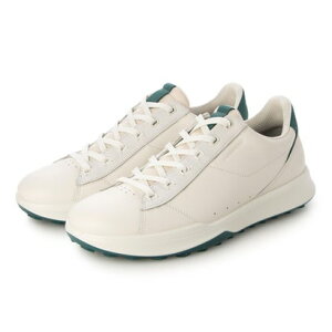 �G�R�[ ECCO �V���v���㎿ GOLF STREET VIBE �����Y �{�v �X�p�C�N���X�S���t�V���[�Y �h�� �iWHITE/BAYGREEN�j