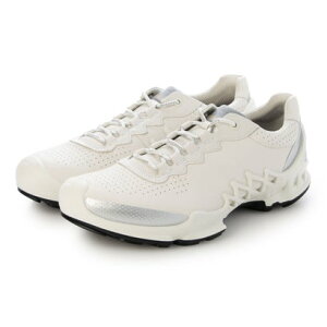 �G�R�[ ECCO �����\ �����₷�� BIOM AEX M �����Y �{�v ���[�X�A�b�v�X�j�[�J�[ �iSILVER METALLIC/WHITE�j