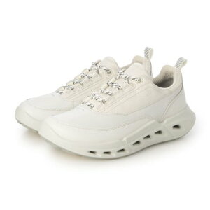 �G�R�[ ECCO �����\ ���₩�������K BIOM 720 W ���f�B�[�X �{�v ���[�X�A�b�v�X�j�[�J�[ GORE-TEX�h�� �iSHADOW WHITE/WHITE/WHITE�j