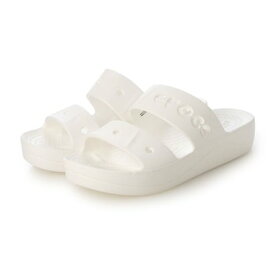クロックス crocs レディース サンダル 厚底 バヤ プラットフォーム サンダル 208188 （ホワイト）