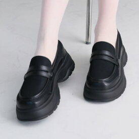 ヴィヴィアン VIVIAN 厚底メッシュスニーカーローファー （ブラック）