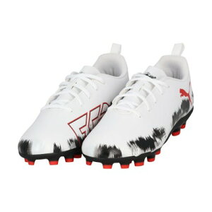 �v�[�} PUMA �v�[�} PUMA �T�b�J�[ �t���[�`���[ 8 �v���C HG/AG +MID JR JP 10907201 �iPUMAWHITE-PUMABLACK-SILVE�j