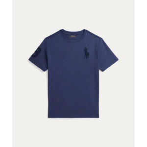 �|�� �����t ���[���� POLO RALPH LAUREN (�{�[�C�Y 8�ˁ`20��)Big Pony �R�b�g�� �W���[�W�[ T�V���c �i410�l�C�r�[�j
