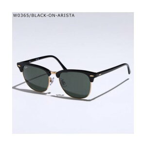���C�o�� Ray-Ban Ray-Ban �T���O���X CLUBMASTER CLASSIC RB3016F �iW0365/BLACK-ON-ARISTA�j