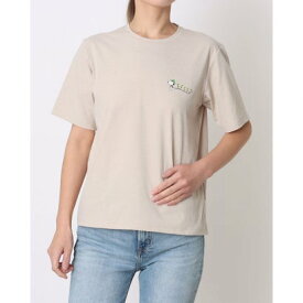 ピーナッツ PEANUTS レディース アウトドアカジュアル 半袖Tシャツ グラフィック半袖Tピーナッツ登頂ルート TRPN-9D2266TS （アイボリー）