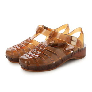 �����b�T melissa MELISSA POSSESSION PESCURA HEEL + SCHOLL AD �iCLEAR BROWN�j