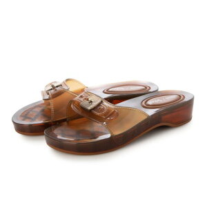 �����b�T melissa MELISSA PESCURA HEEL + SCHOLL AD �iCLEAR BROWN�j
