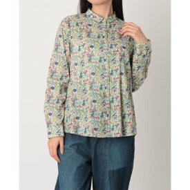 センソユニコ Sensounico Lucruca【LIBERTY.】Flowersブラウス （ホワイト）