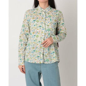 センソユニコ Sensounico Lucruca【LIBERTY.】Eito Blotchブラウス （ホワイト）