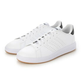 アディダス adidas アドバンコート ベース 2.0 スニーカー （ホワイト×ホワイト×ブラック）