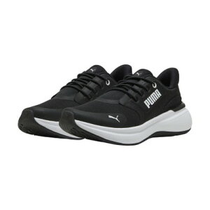 �v�[�} PUMA �v�[�} PUMA SOFTRIDE EXO SHIFT 31172301 �iPUMABLACK-PUMAWHITE�j