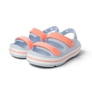 �N���b�N�X crocs Crocband Cruiser Sandal T �iBlue Frost/Guava�j
