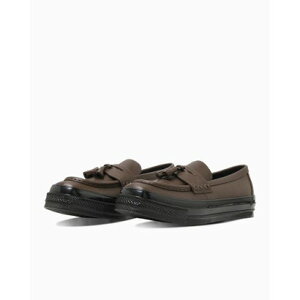 �R���o�[�X CONVERSE ALL STAR SQUARETOE LOAFER / �I�[���X�^�[ �X�N�G�A�g�E ���[�t�@�[ �i�_�[�N�u���E��/�u���b�N�j